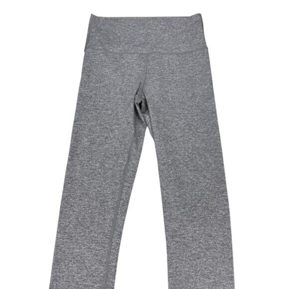 IVIVVA By Lululemon Girls High Waisted Legging 14 Heathered Grey - Picture 3 of 6